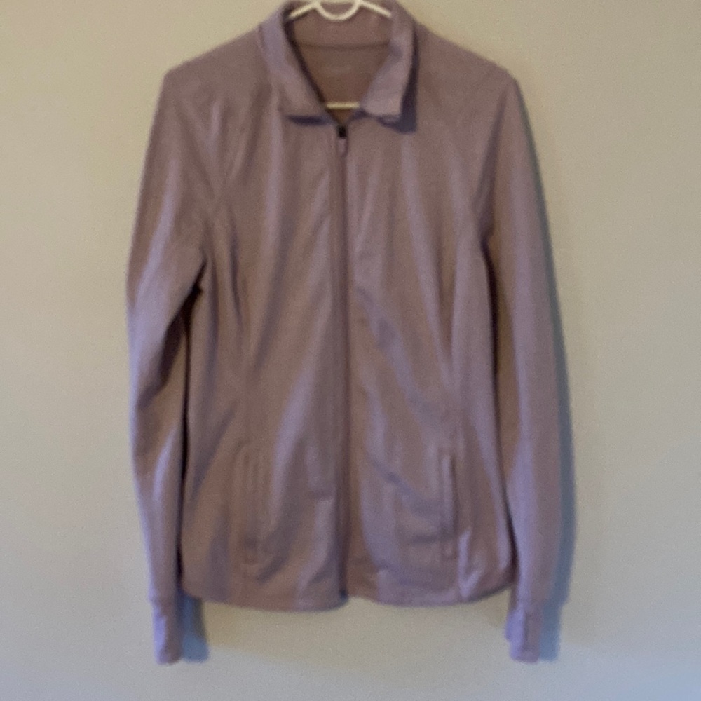 Old Navy Active lavender zip up, size medium.